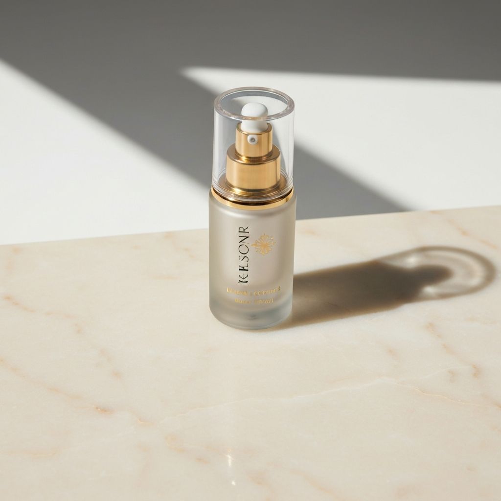 Luxury skincare serum